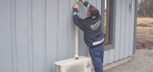 Nye regler for installasjon av varmepumpe – illustrasjon