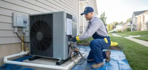 Montering av varmepumpe: en guide til feilfri installering av varmepumpe – illustrasjon