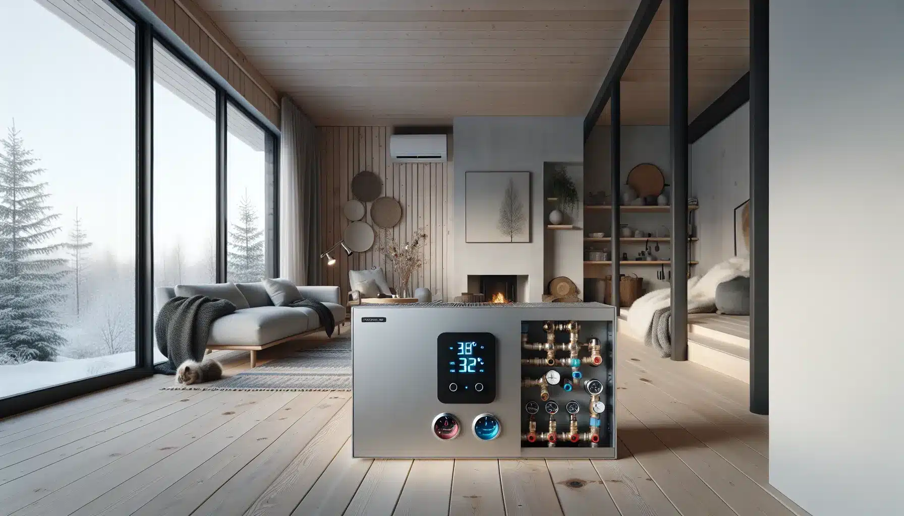 Hvordan kombinere varmepumpe med gulvvarme for maksimal komfort – illustrasjon 1