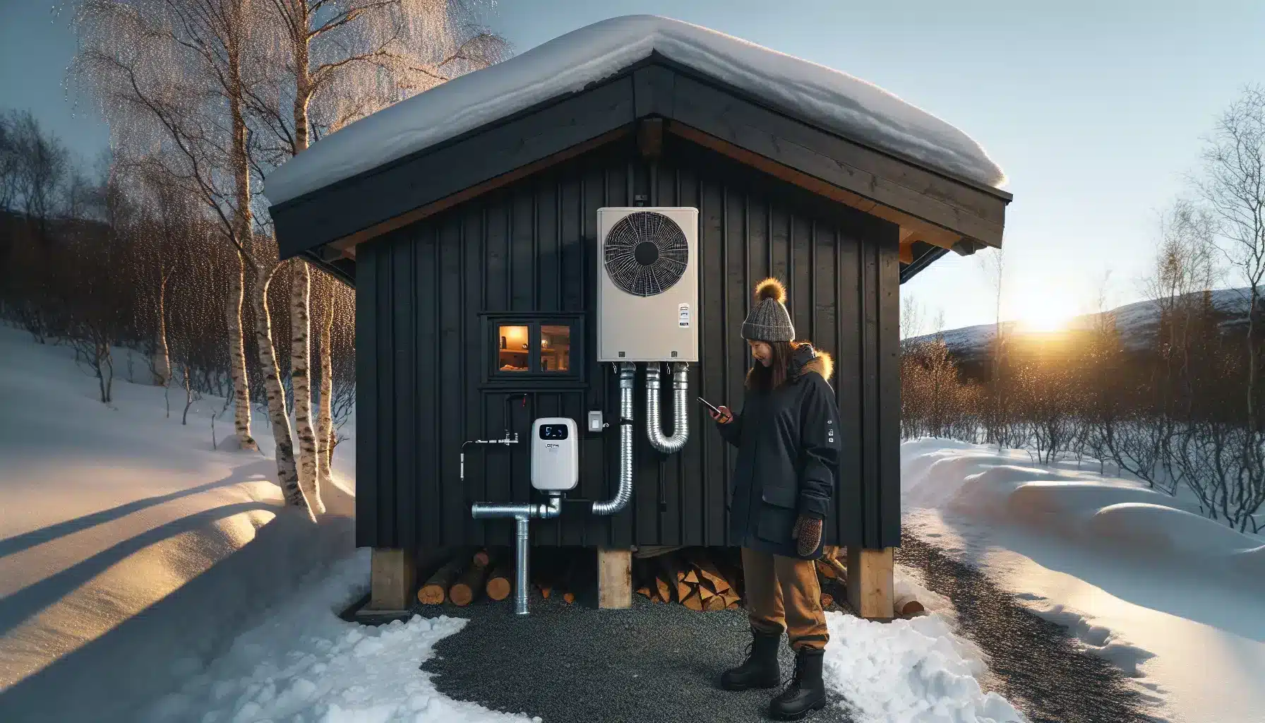 Hvordan velge riktig varmepumpe for fritidsboligen din – illustrasjon