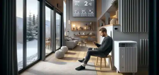 Norwegian homeowner sets heat pump to 21 c for efficient winter heating