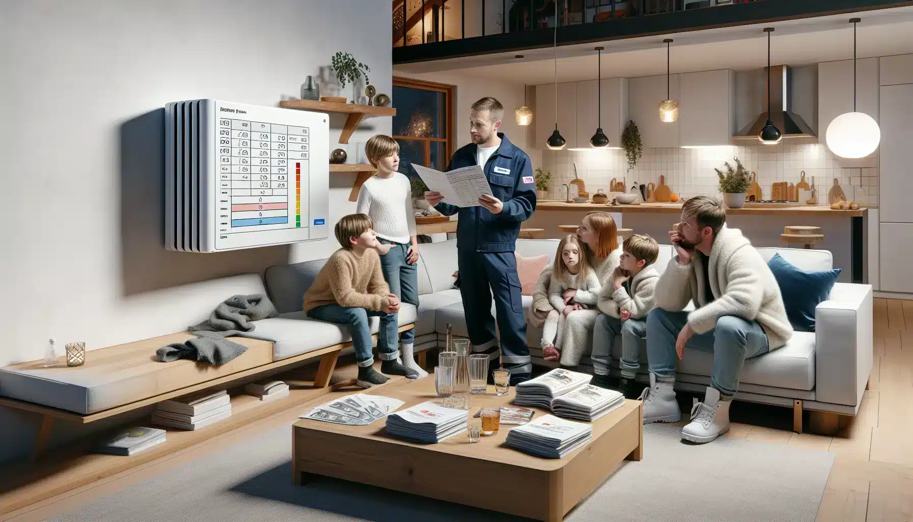 Hvordan velge riktig varmepumpe for store familier 2 Et godt valg starter med en ærlig gjennomgang av hvordan familien faktisk bor og bruker huset – illustrasjon