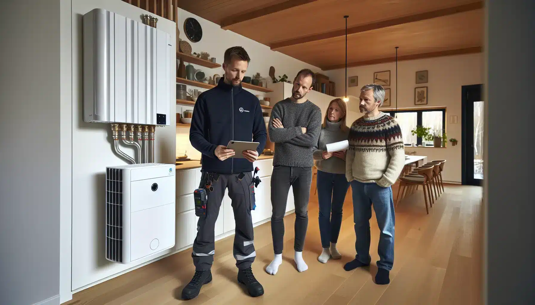 Hvordan velge riktig varmepumpe for store familier 3 Det finnes flere hovedtyper varmepumper – illustrasjon