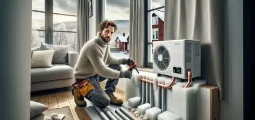 Slik kan du redusere energitap i varmepumpesystemet – illustrasjon