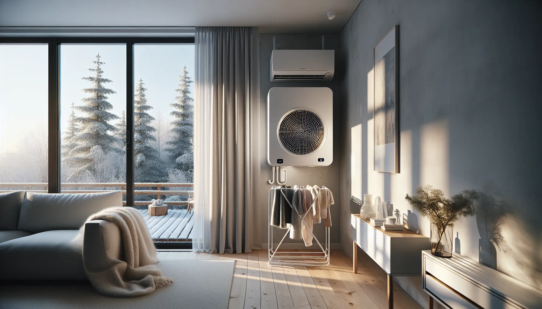 Slik kan du bruke varmepumpen til å tørke klær mer energieffektivt – illustrasjon 2